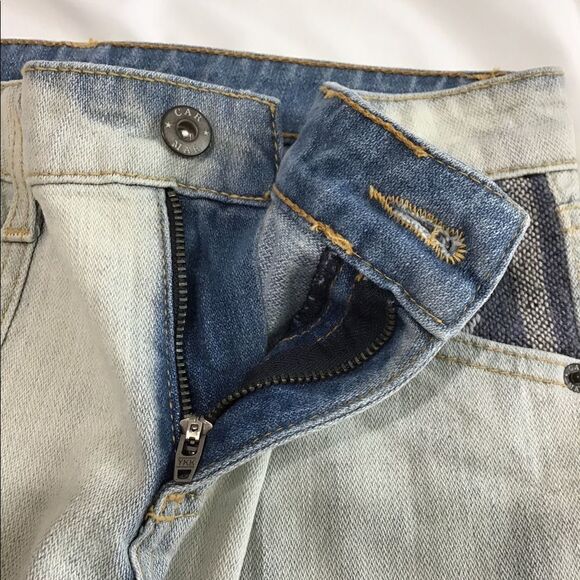 LF Tapestry Low Rise Bell Bottom Flare Leg Jeans New Size 27 - Picture 12 of 13